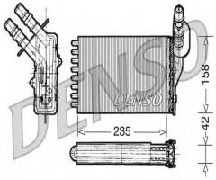 Denso drr23001 nagrzewnica renault, renault clio ii (bb0/1/2_, cb0/1/2_)