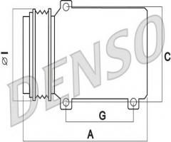 Denso dcp02036 kompresor klimatyzacji audi, audi a6 (4f2, c6)