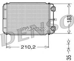 Denso drr23018 nagrzewnica renault, renault laguna ii (bg0/1_)