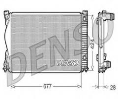 Denso drm02037 chłodnica silnika audi, audi a6 (4f2, c6)