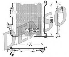 Denso dcn20012 chłodnica klimatyzacji opel, opel astra h nadwozie pełne (l70)