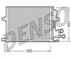 Denso dcn10003 chłodnica klimatyzacji ford, ford mondeo i (gbp)