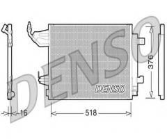 Denso dcn16001 chłodnica klimatyzacji mitsubishi smart, mitsubishi colt vi (z3_a, z2_a)