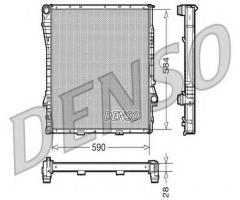 Denso drm05116 chłodnica silnika bmw, bmw x5 (e53)