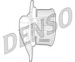 Denso dea02001 dmuchawa audi vw, audi coupe (89, 8b), vw passat (3b2)