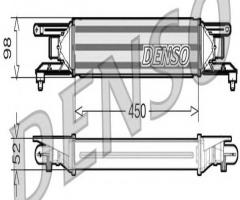 Denso dit01001 intercooler alfa romeo, alfa romeo mito (955)