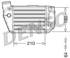Denso dit02021 intercooler audi, audi a4 (8e2, b6)