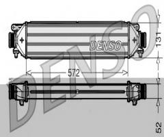 Denso dit09109 intercooler fiat, fiat doblo nadwozie wielkopojemne (mpv) (152, 263)