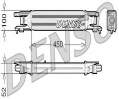 Denso dit20001 intercooler opel, opel corsa d