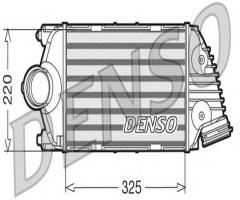 Denso dit28015 intercooler porsche