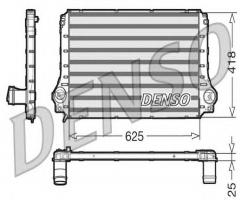 Denso dit50003 intercooler toyota, toyota corolla verso (zer_, zze12_, r1_)