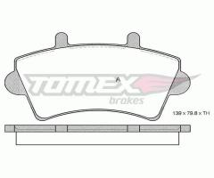 Tomex 1302 klocki hamulcowe opel movano 99- renault master 00-, opel movano combi (j9)
