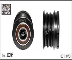 Dexwal 09-026 sprzęgło alternatora fiat, audi a4 (8d2, b5), skoda superb (3u4), vw passat (3b2)