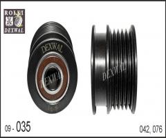 Dexwal 09-035 sprzęgło alternatora volkswagen, seat arosa (6h)