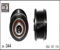 Dexwal 09-044 sprzęgło alternatora fiat, volvo, citroËn berlingo (b9), fiat ducato autobus (244, z_)