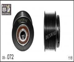 Dexwal 09-072 sprzęgło alternatora nissan, mitsubishi, nissan navara (d40)