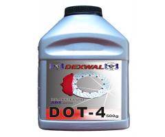 Dexwal dot4 500ml-k płyn hamulcowy dot4 0.5l - karton, alfa romeo 146 (930), audi a2 (8z0)