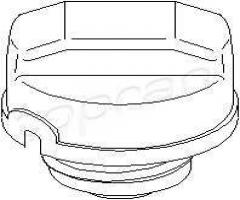 Topran 102 747
 korek wlewu paliwa vw/audi, audi 80 (89, 89q, 8a, b3), opel corsa b (73_, 78_, 79_)