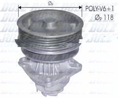 Dolz s224 pompa wody citroen, citroËn jumpy (u6u), fiat scudo combinato (220p)