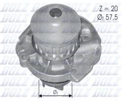 Dolz s161 pompa wody fiat, autobianchi y10, fiat panda (141a_), lancia y10 (156)