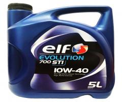 Elf 10w40 evo sti 5-k olej 10w-40 elf evolution 700 sti 5l