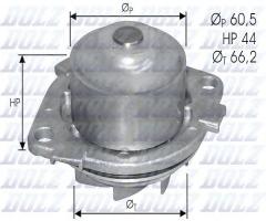 Dolz s231 pompa wody fiat, fiat brava (182), lancia y (840a)
