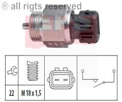 Facet 1.860.126 włącznik Świateł cofania vw, seat cordoba (6k1, 6k2)