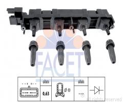 Facet 1.970.509 cewka zapłonowa citroen peugeot, citroËn c4 coupe (la_)