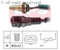 Facet 1.830.237 czujnik temperatury wody fiat, alfa romeo 145 (930), fiat croma (154)