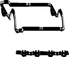 Elring 567.388 uszczelka pokrywy zaworów vw audi 1.8/2.0 16v, audi 80 (89, 89q, 8a, b3)