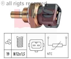 Facet 1.830.157 czujnik temperatury wody fiat, alfa romeo 145 (930), fiat siena (178_)