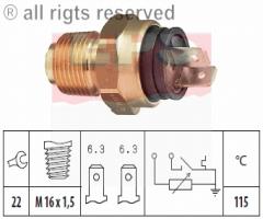 Facet 1.830.500 czujnik temperatury wody croma diesel, fiat croma (154), lancia dedra sw (835)