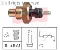 Facet 1.830.214 czujnik temperatury wody db, mercedes-benz 190 (w201), puch g-modell (w 460)