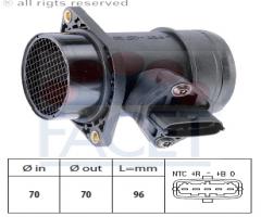 Facet 1.991.283 przepływomierz powietrza fiat, alfa romeo 147 (937), fiat marea (185)