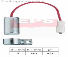 Facet 1.115.039 kondensator fiat seat, fiat panda (141a_), seat ibiza i (021a)