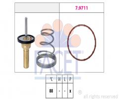 Facet 1.880.736 termostat opel suzuki - wkład, opel agila (b) (h08), suzuki swift iv (fz, nz)