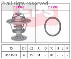 Facet 1.880.394 termostat ford, ford c-max (dm2), mazda 121 iii (jasm, jbsm)