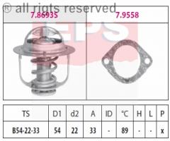 Facet 1.880.693 termostat opel, chevrolet cruze (j300), opel astra h (l48)