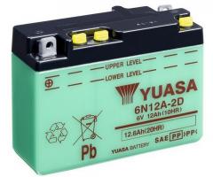 Yuasa 6n12a-2d akumulator 12ah/6v l+ / yuasa motocykle