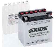 Exide eb14-b2 akumulator 14ah/200a l+ motor