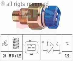 Facet 1.830.558 czujnik temperatury niebieski 2 piny, citroËn ax (za-_), fiat ducato autobus (230)