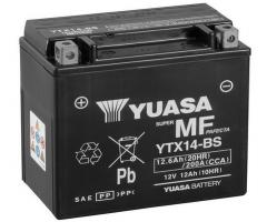 Yuasa ytx14-bs akumulator 12ah/200 12v l+ / yuasa motocykle Żel