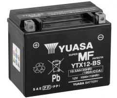 Yuasa ytx12-bs akumulator 10ah/180 12v l+ / yuasa motocykle Żel