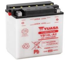 Yuasa yb14l-a2 akumulator 14ah/190 12v p+ / yuasa motocykle
