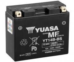 Yuasa yt14b-bs akumulator 12ah/210 12v l+ / yuasa motocykle Żel