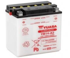 Yuasa yb14-a2 akumulator 14ah/190 12v l+ / yuasa motocykle