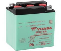 Yuasa b38-6a akumulator 13ah/6v p+ / yuasa motocykle