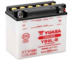 Yuasa yb9l-b akumulator 9ah/130 12v p+ / yuasa motocykle
