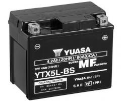 Yuasa ytx5l-bs akumulator 4ah/80 12v p+ / yuasa motocykle Żel