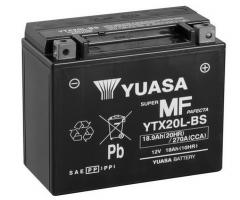 Yuasa ytx20l-bs akumulator 18ah/270 12v p+ / yuasa motocykle Żel